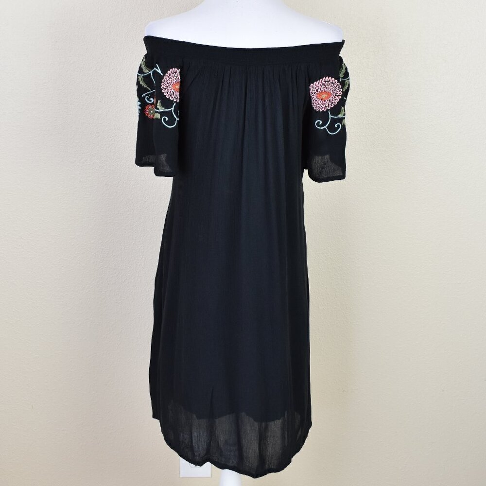 Sundance Blossom Embroidered Floral Off Shoulder Dress - XS - Picture 5 of 10